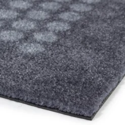 Tica Copenhagen Dot Smudsmåtte Blå/Grå 60x90 cm