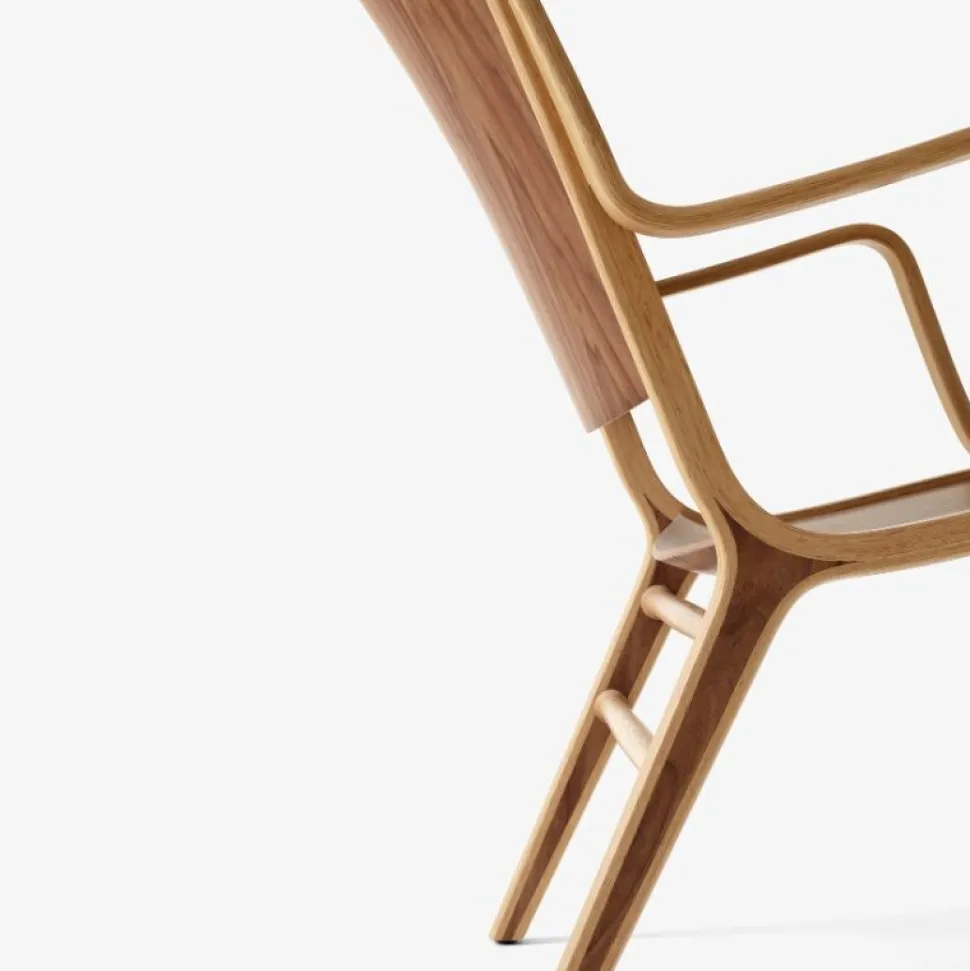 &Tradition AX HM11 Loungestol Eg/Valnød