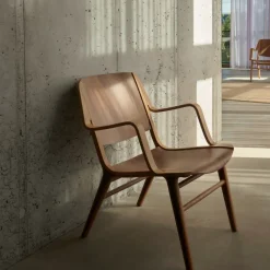 &Tradition AX HM11 Loungestol Eg/Valnød