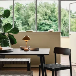 &Tradition Flowerpot Portable Table Lamp VP9 Mustard