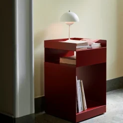 &Tradition Flowerpot Portable Table Lamp VP9 Matt White