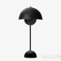 &Tradition Flowerpot Table Lampe VP3 Matt Black