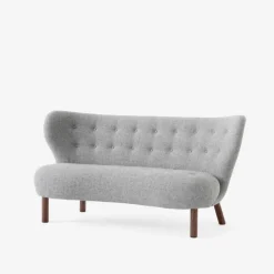 &Tradition Lille Petra VB2 Sofa Hallingdal 130 Walnut Legs