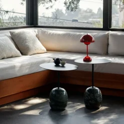 &Tradition LN9 Lato Bord Deep Green Ø50 cm