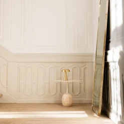 &Tradition LN9 Lato Bord Ivory White Ø50 cm