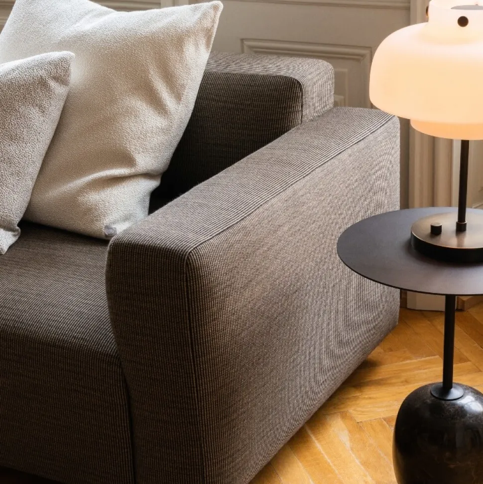 &Tradition LN8 Lato Bord Warm Black Ø40 cm