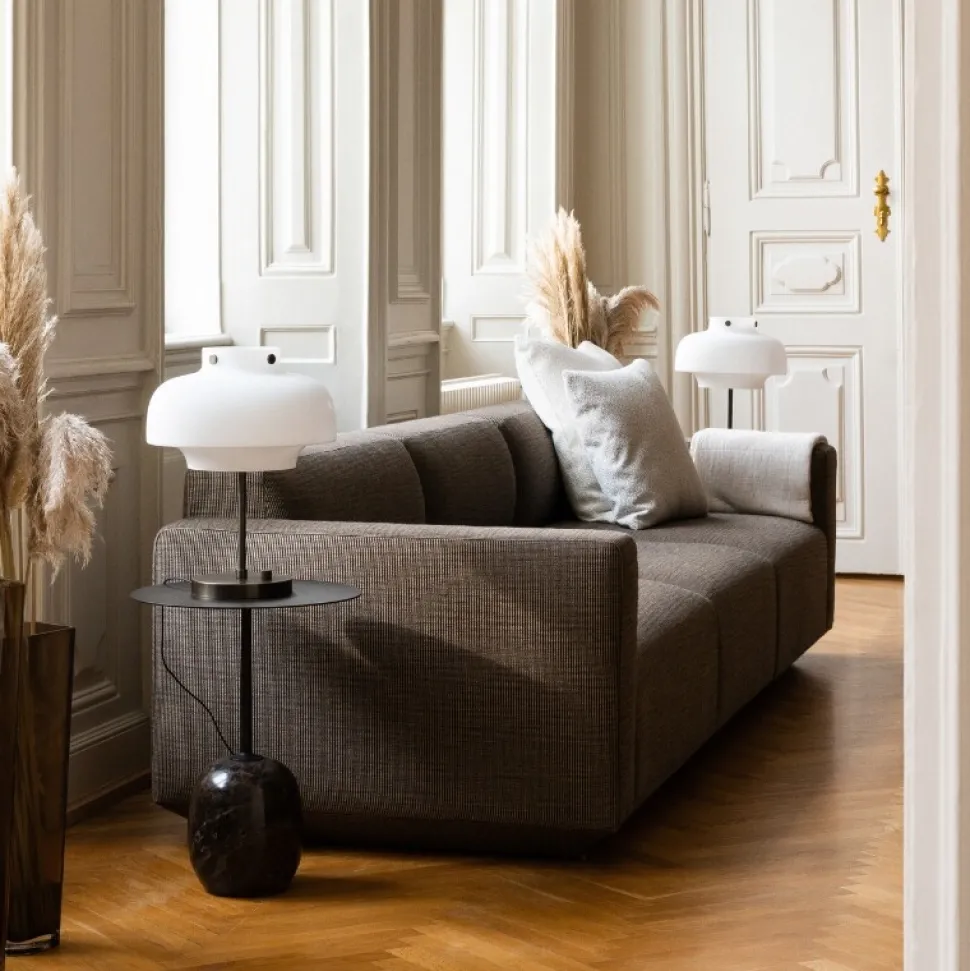 &Tradition LN8 Lato Bord Warm Black Ø40 cm