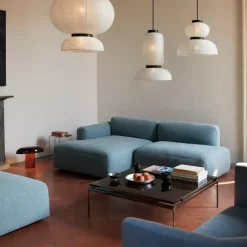 &Tradition Sett LN13 Smoked Cast Glass