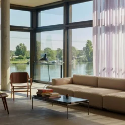 &Tradition Sett LN12 Smoked Cast Glass