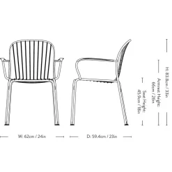 &Tradition Thorvald SC95 Armstol Warm Black