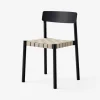 &Tradition TK1 Betty Chair Black Oak Natural Webbing