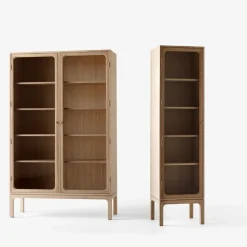 &Tradition Trace SC87 Single Cabinet Oak