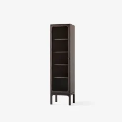 &Tradition Trace SC87 Single Cabinet Dark Stained Oak