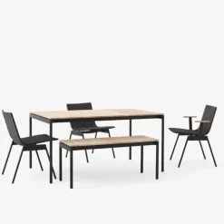 &Tradition Ville AV25 Spisebord Warm Black