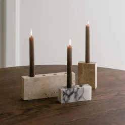 Wabi Sabi Nordic Epode Lysestage (1) Terra