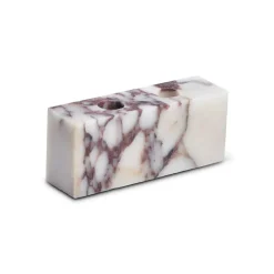 Wabi Sabi Nordic Epode Lysestage (2) Calacatta Violetta