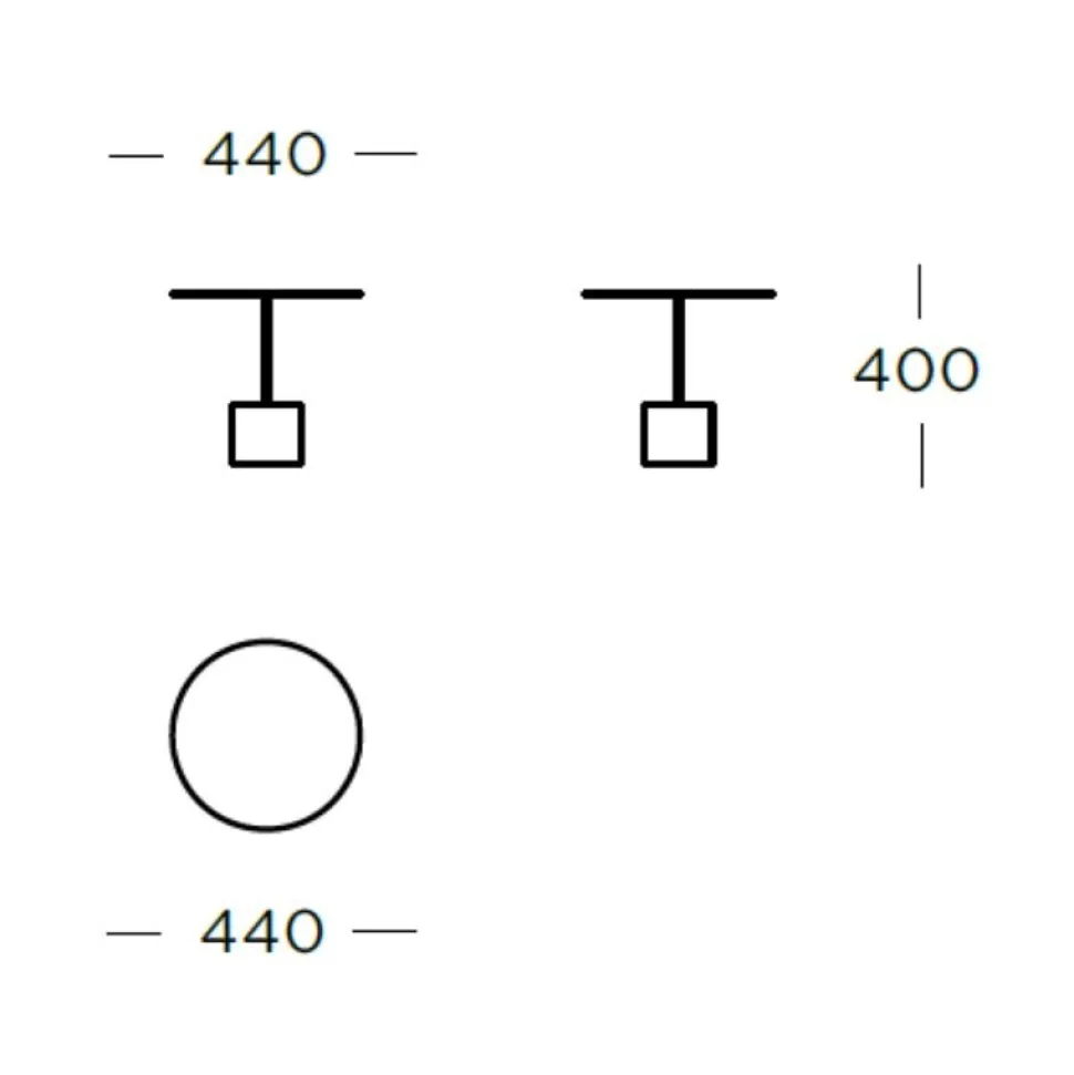 Wendelbo Calibre Sidebord Lav