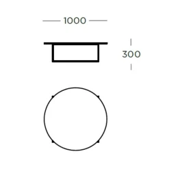 Wendelbo Circle Sofabord Brun