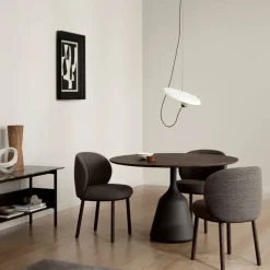 Wendelbo Coin Spisebord Ø120 Brunbejdset Eg