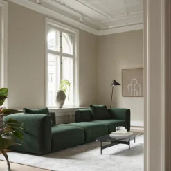 Wendelbo Floema Oval Sofabord Sort