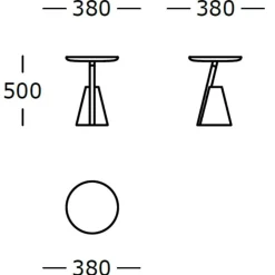 Wendelbo Mate Sidebord Brun Eg