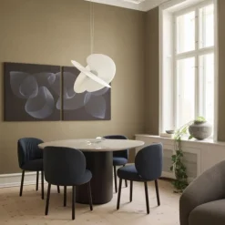 Wendelbo Ovata Spisebord Sort